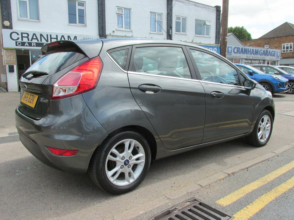 Ford Fiesta 1.0T Ecoboost Zetec Euro 6 Ss AF16BZK Grey #6