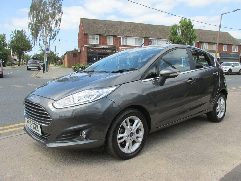 Ford Fiesta 1.0T Ecoboost Zetec Euro 6 Ss AF16BZK Grey #3