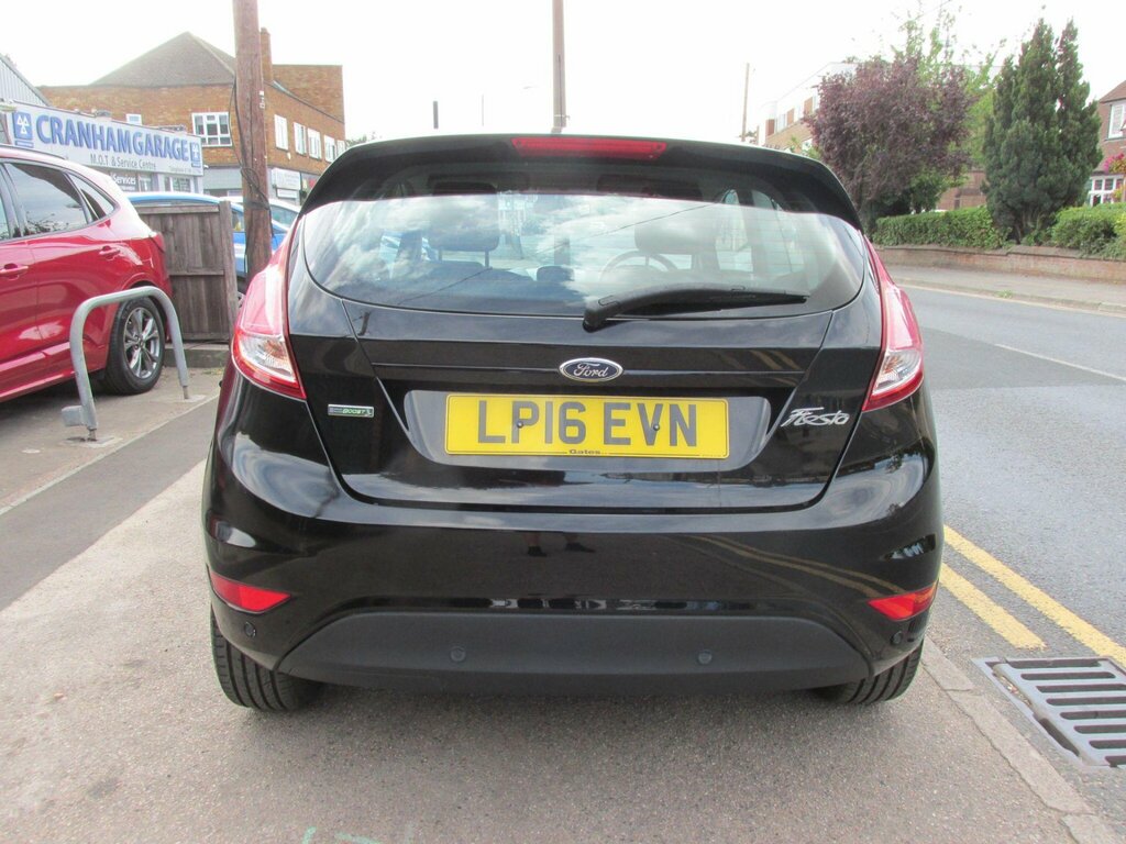 Ford Fiesta 1.0T Ecoboost Zetec Powershift Euro 6 LP16EVN Black #5