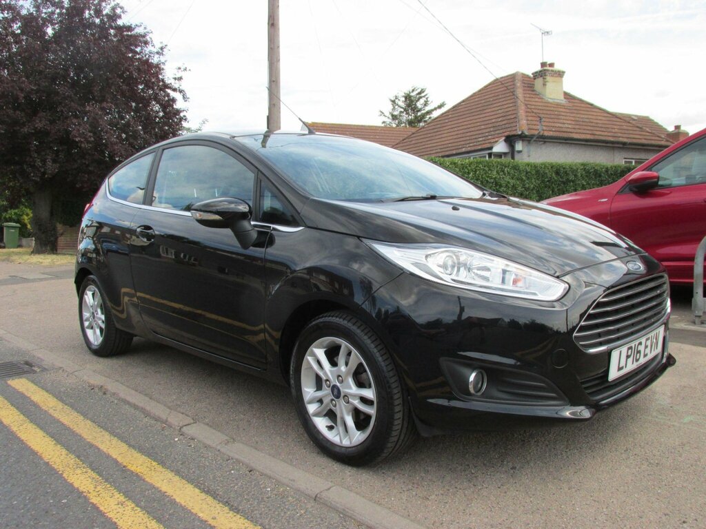 Ford Fiesta 1.0T Ecoboost Zetec Powershift Euro 6 LP16EVN Black #2