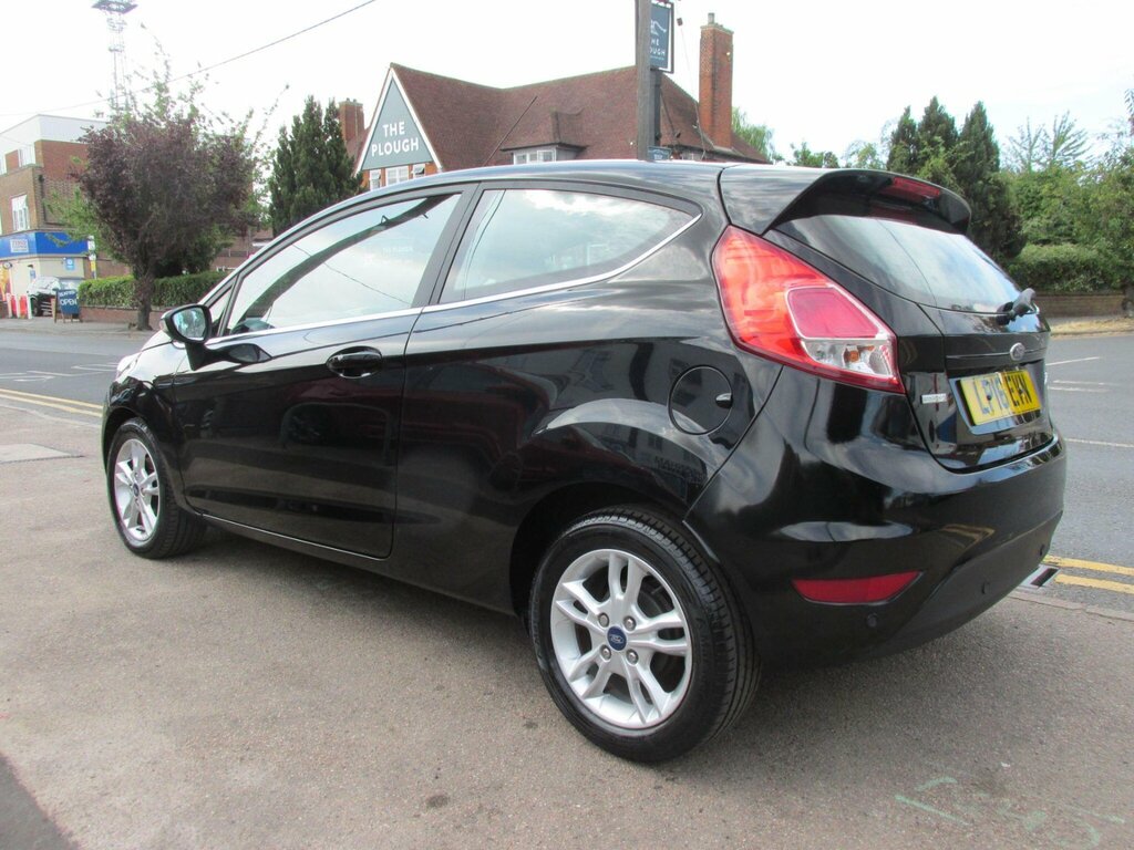 Ford Fiesta 1.0T Ecoboost Zetec Powershift Euro 6 LP16EVN Black #4