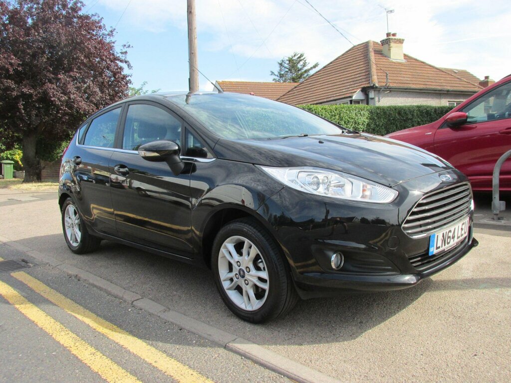 Ford Fiesta 1.25 Zetec Euro 5 LN64LEU Black #2