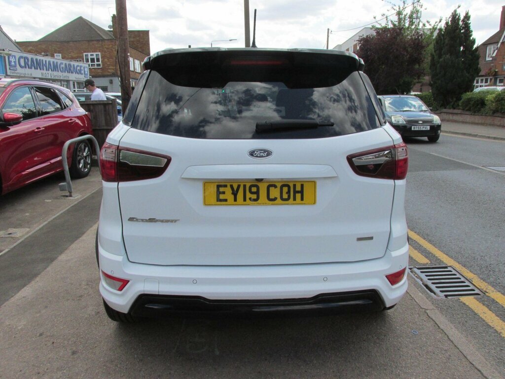Ford Ecosport 1.0T Ecoboost St-line Euro 6 Ss White #5