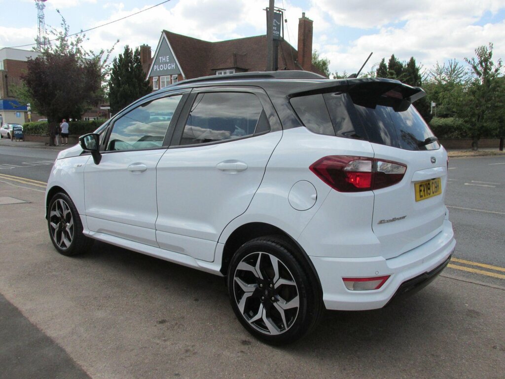 Ford Ecosport 1.0T Ecoboost St-line Euro 6 Ss White #4