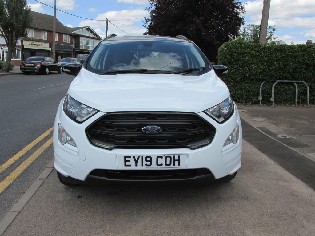 Ford Ecosport 1.0T Ecoboost St-line Euro 6 Ss White #2