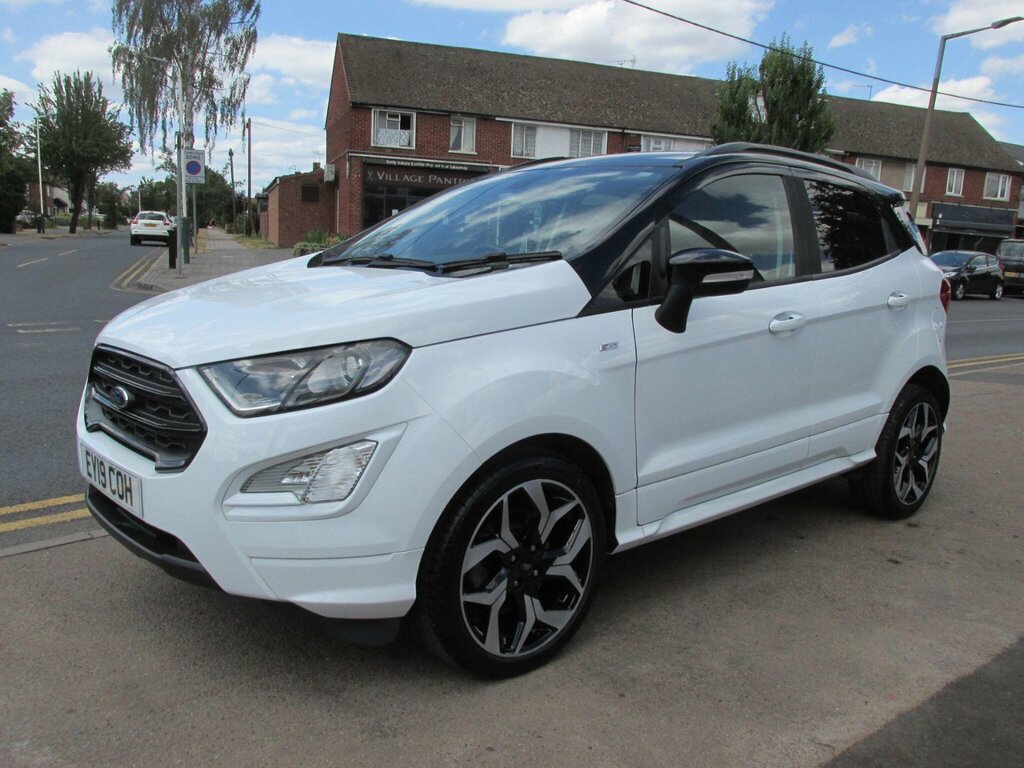 Ford Ecosport 1.0T Ecoboost St-line Euro 6 Ss White #3