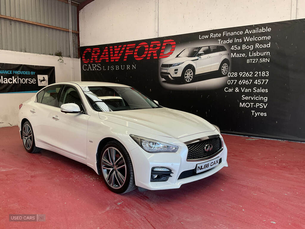 Infiniti Q50 2.2D Sport White