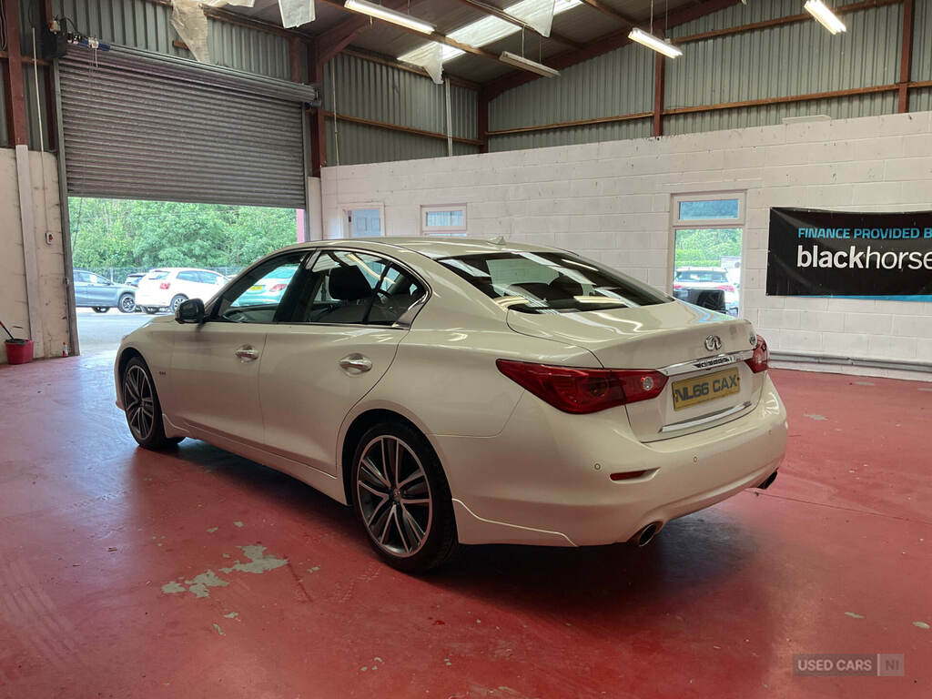 Infiniti Q50 2.2D Sport White #4