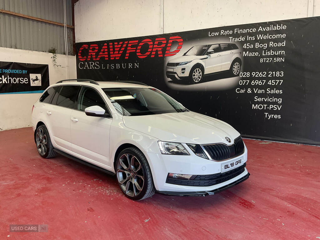 Skoda Octavia 1.6 Tdi Se Technology White