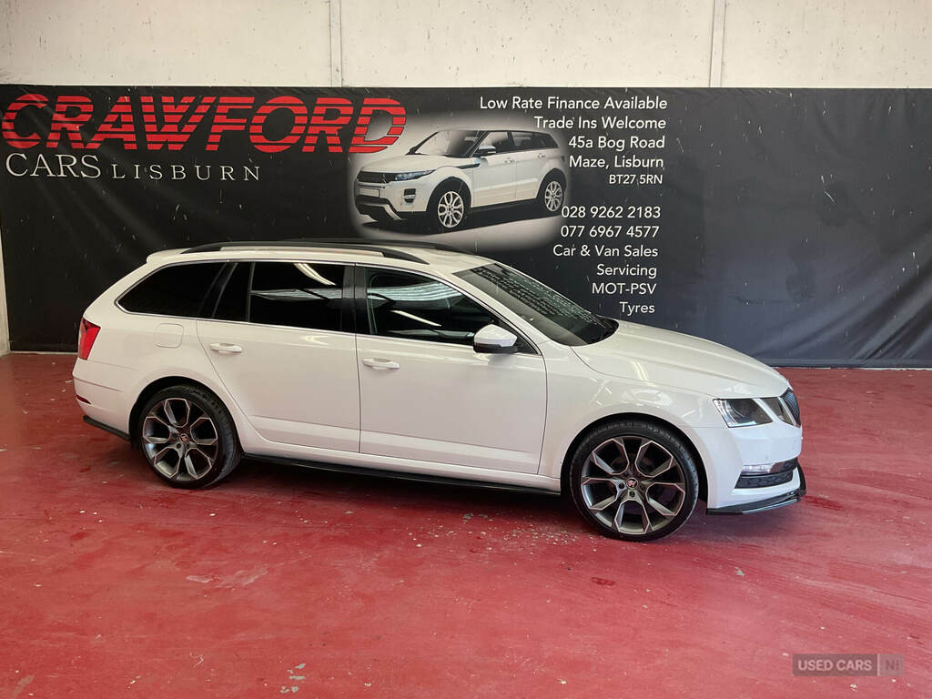 Skoda Octavia 1.6 Tdi Se Technology White #2
