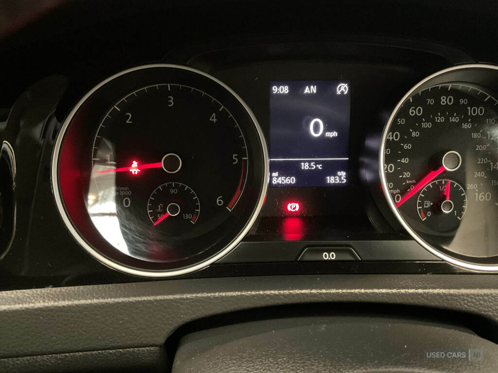 Volkswagen Golf Gt Black #9