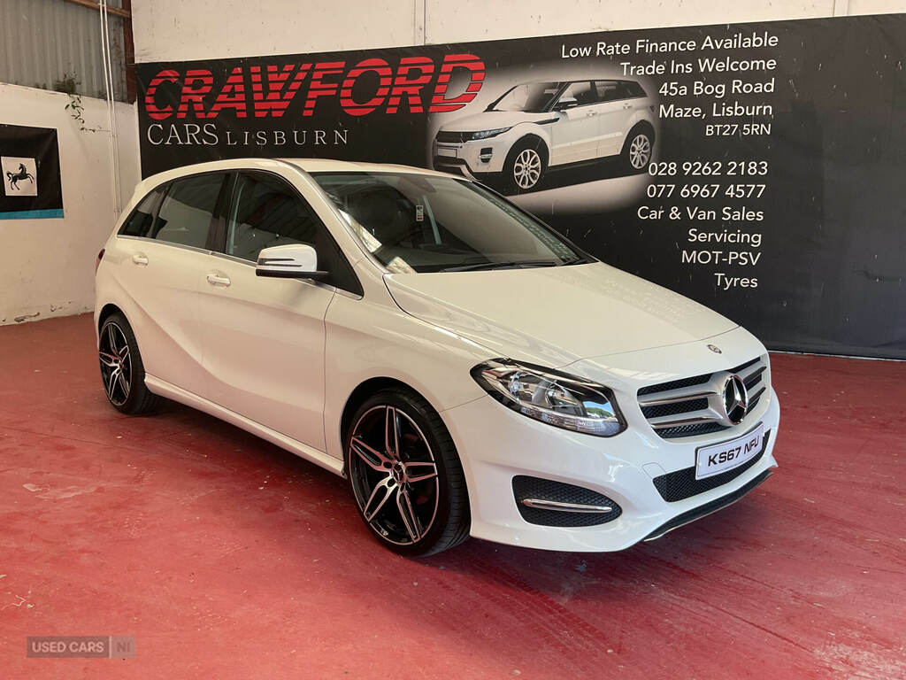 Mercedes-Benz B Class B180d Sport White