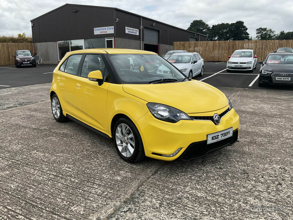MG MG3 1.5 Vti-tech 3Form Sport Start Stop Yellow