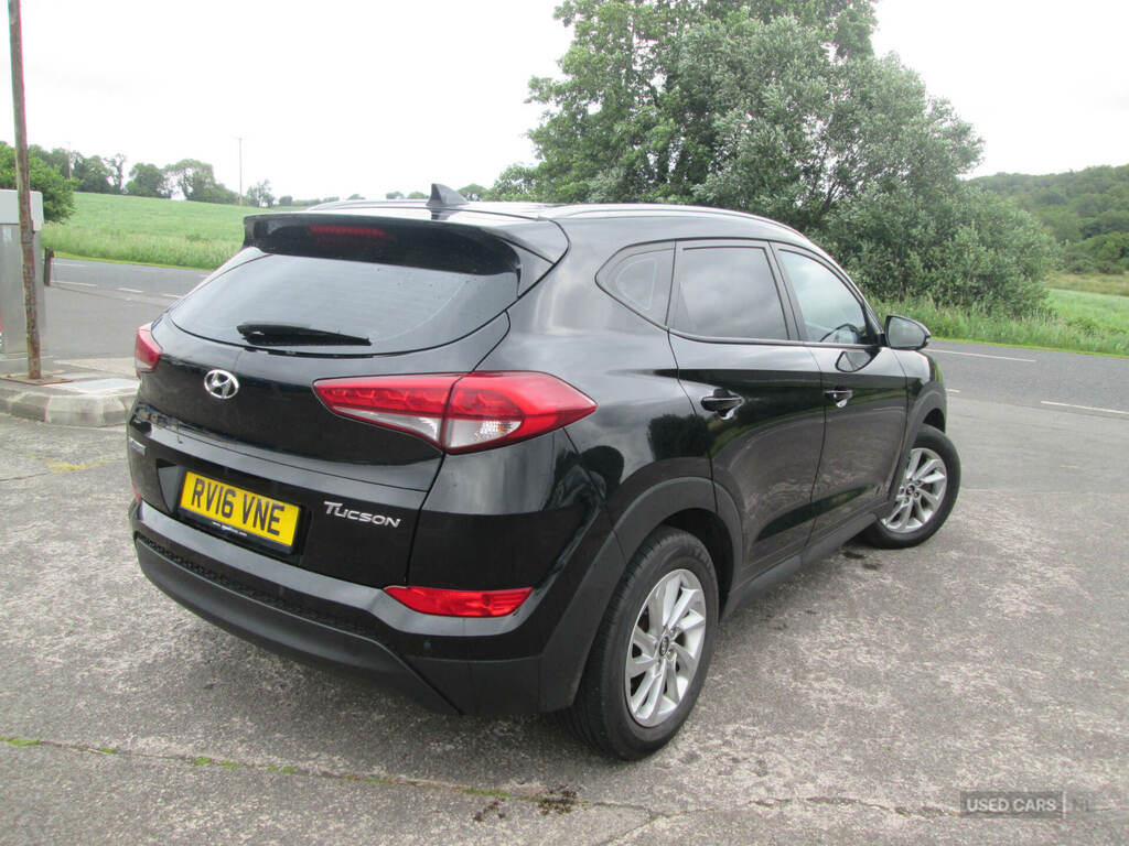 Hyundai Tucson 1.7 Crdi Blue Drive Se Nav 2Wd Black #4