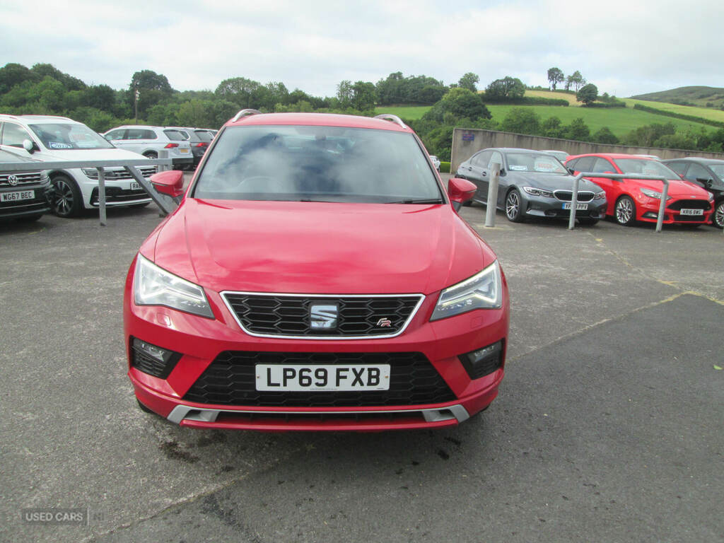 Seat Ateca 2.0 Tdi Fr Sport Ez Dsg LP69FXB Red #3