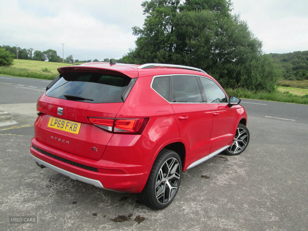 Seat Ateca 2.0 Tdi Fr Sport Ez Dsg LP69FXB Red #4