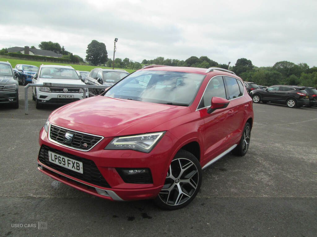 Seat Ateca 2.0 Tdi Fr Sport Ez Dsg LP69FXB Red #2