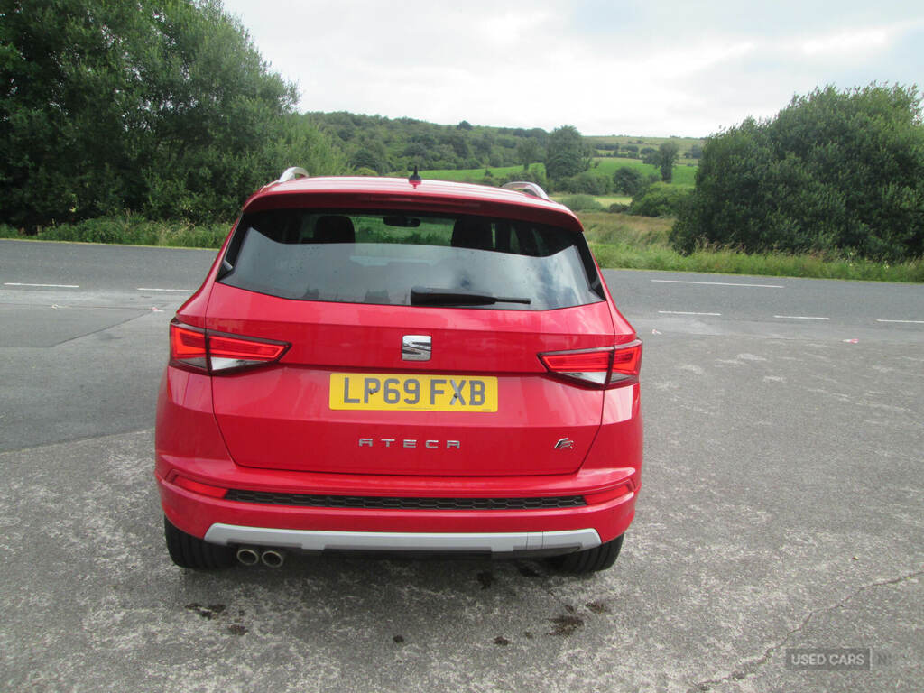 Seat Ateca 2.0 Tdi Fr Sport Ez Dsg LP69FXB Red #6