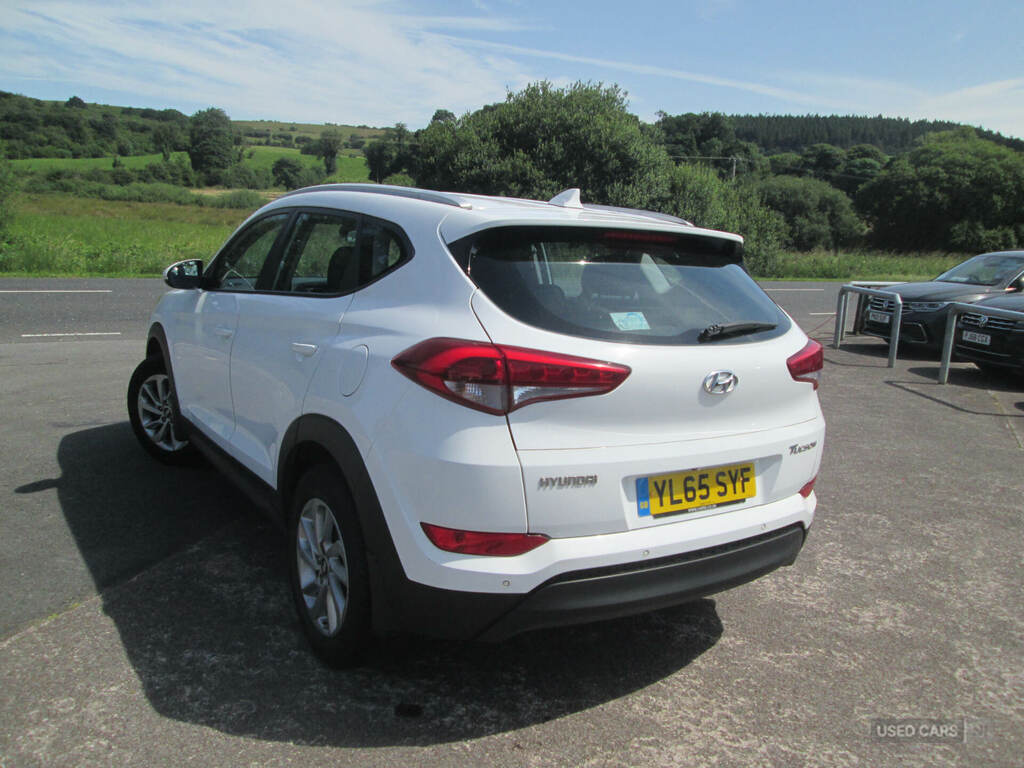 Hyundai Tucson 1.7 Crdi Blue Drive Se Nav 2Wd YL65SYF White #5