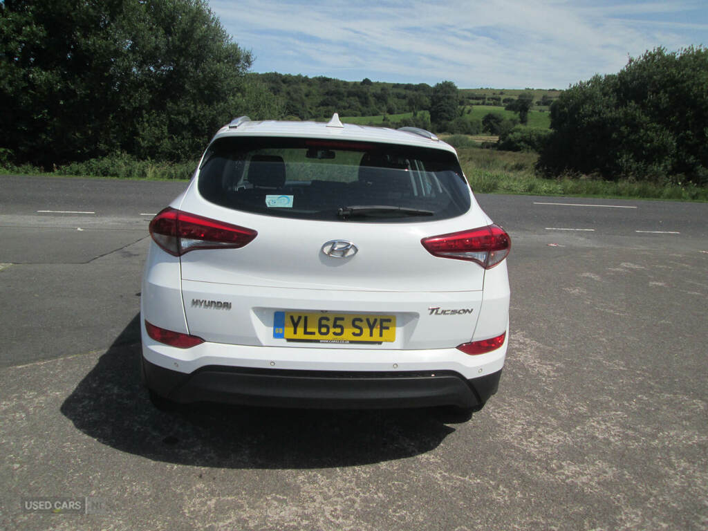 Hyundai Tucson 1.7 Crdi Blue Drive Se Nav 2Wd YL65SYF White #6