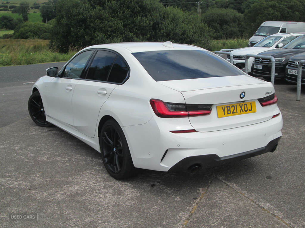 BMW 3 Series 318D Mht M Sport Step YB21XOJ White #5