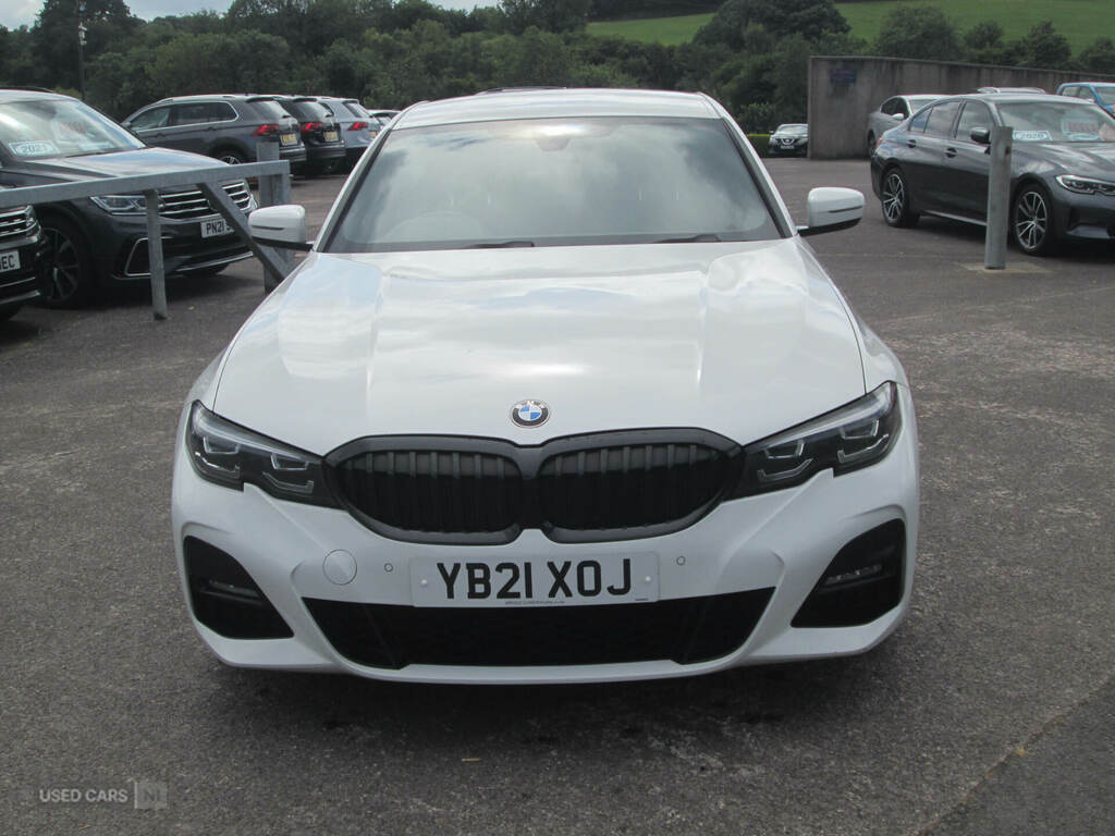 BMW 3 Series 318D Mht M Sport Step YB21XOJ White #3