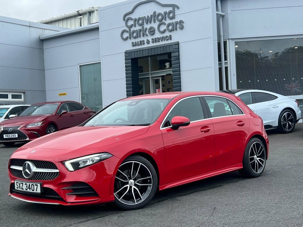 Mercedes-Benz A Class A 180 Amg Line Red