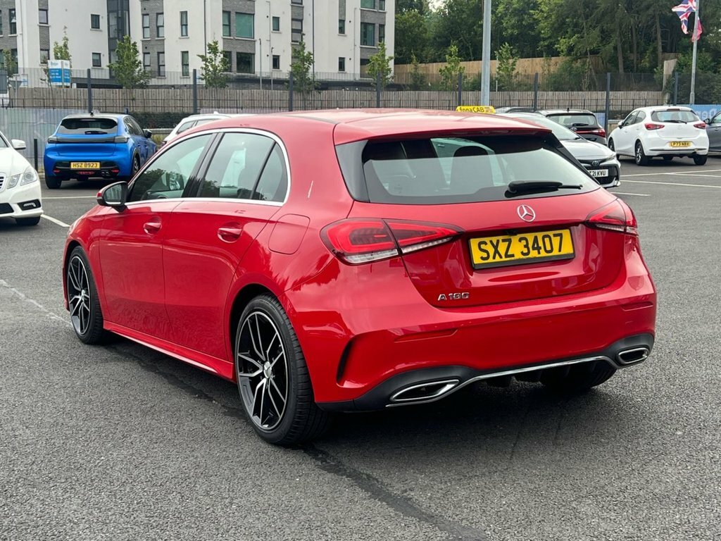 Mercedes-Benz A Class A 180 Amg Line SXZ3407 Red #4