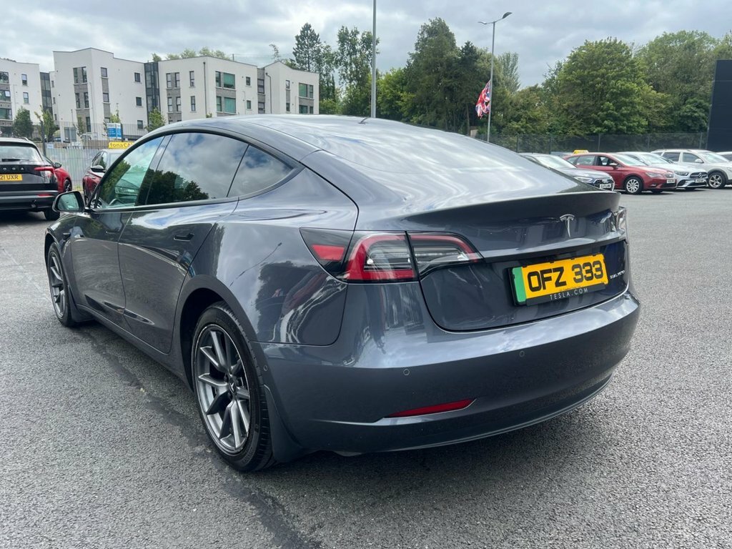 Tesla Model 3 Saloon OFZ333 Grey #4