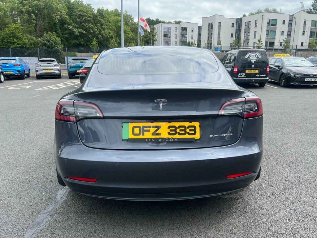 Tesla Model 3 Saloon OFZ333 Grey #5