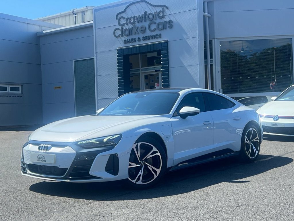 Audi E Tron GT Saloon White