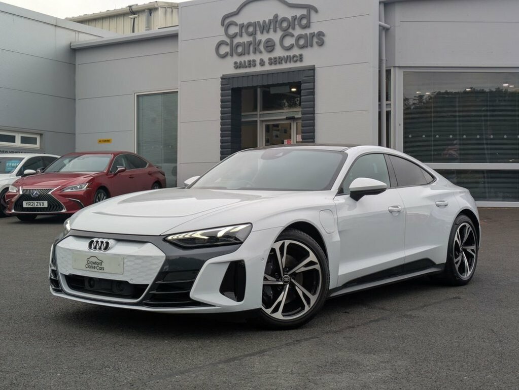 Audi E Tron GT Saloon White