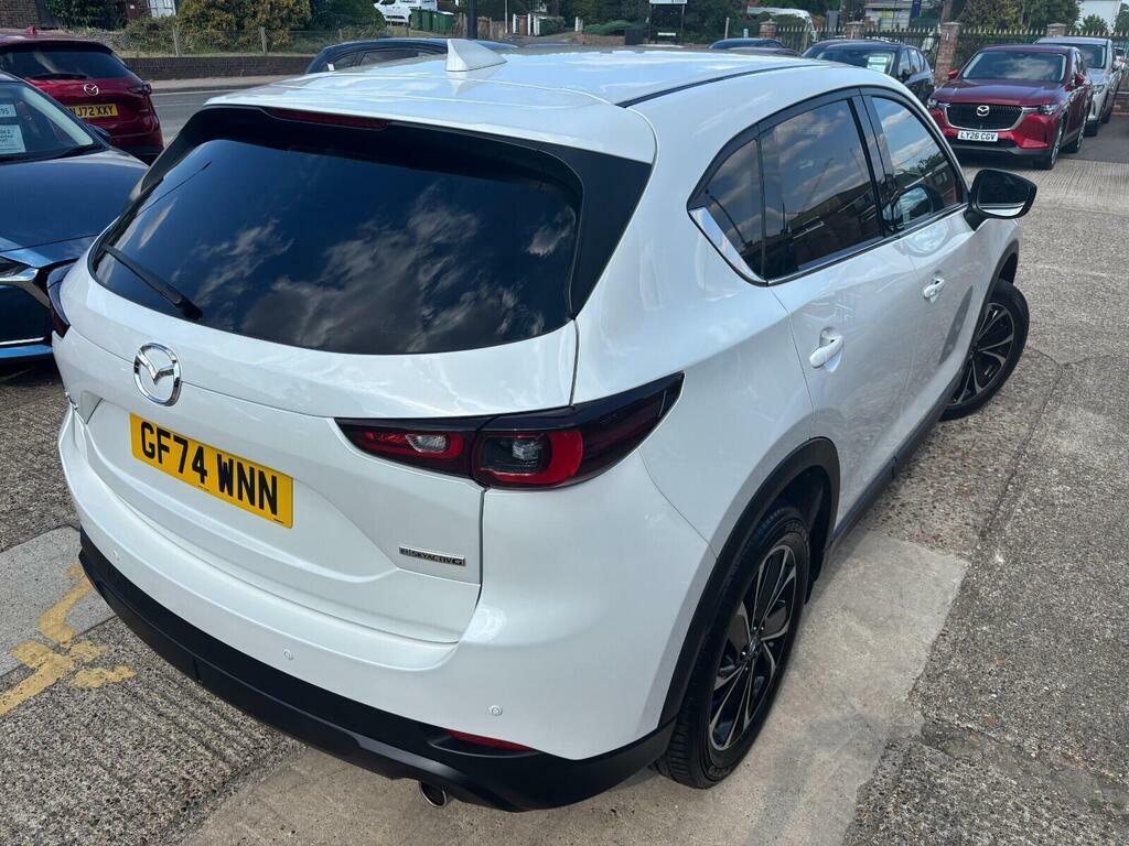 Mazda CX-5 2.0 E-skyactiv G Mhev Exclusive-line GF74WNN White #4