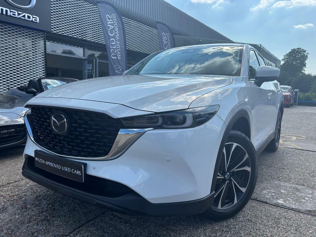 Mazda CX-5 2.0 E-skyactiv G Mhev Exclusive-line White