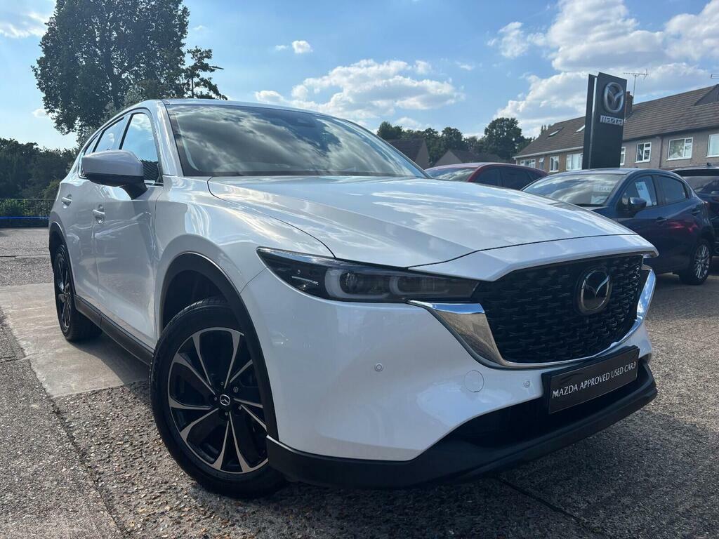 Mazda CX-5 2.0 E-skyactiv G Mhev Exclusive-line GF74WNN White #5