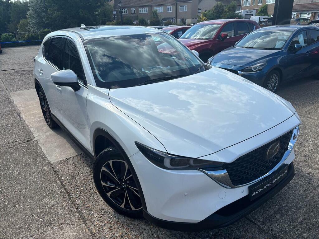 Mazda CX-5 2.0 E-skyactiv G Mhev Exclusive-line GF74WNN White #6