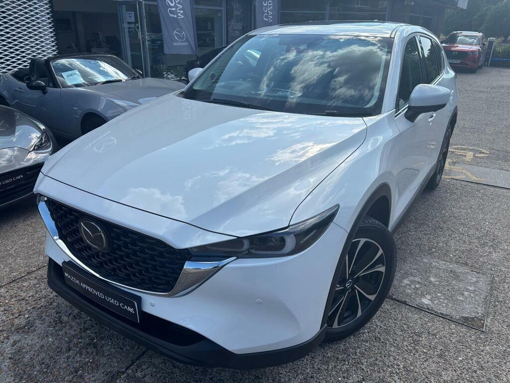 Mazda CX-5 2.0 E-skyactiv G Mhev Exclusive-line GF74WNN White #2
