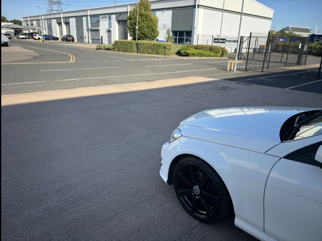Mercedes-Benz C Class 2.1 C250 Cdi Amg Sport Edition White #3