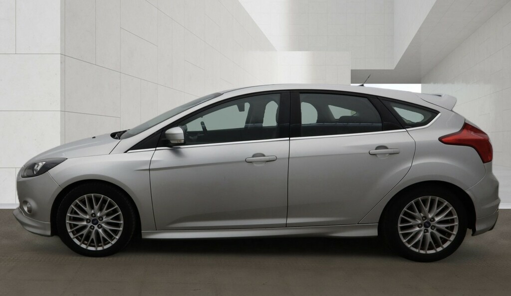 Ford Focus 2.0 Tdci Zetec S Silver #4