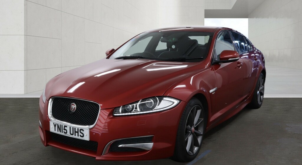 Jaguar XF 2.2 D R-sport Red #2