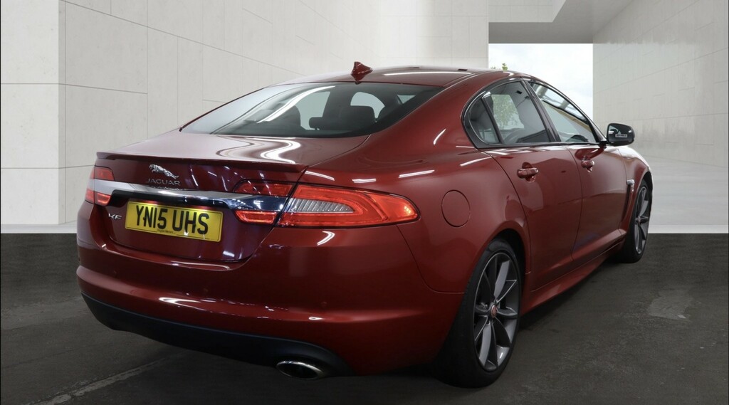 Jaguar XF 2.2 D R-sport Red #3