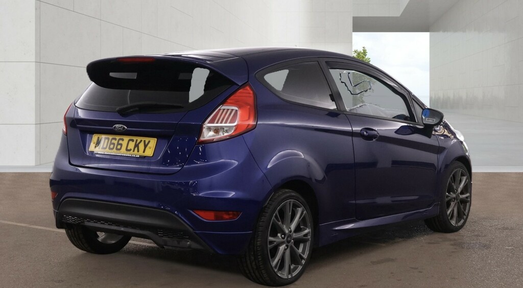 Ford Fiesta 1.0 T Ecoboost St-line Blue #3