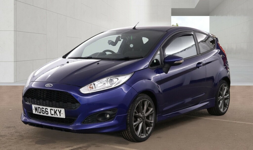 Ford Fiesta 1.0 T Ecoboost St-line Blue