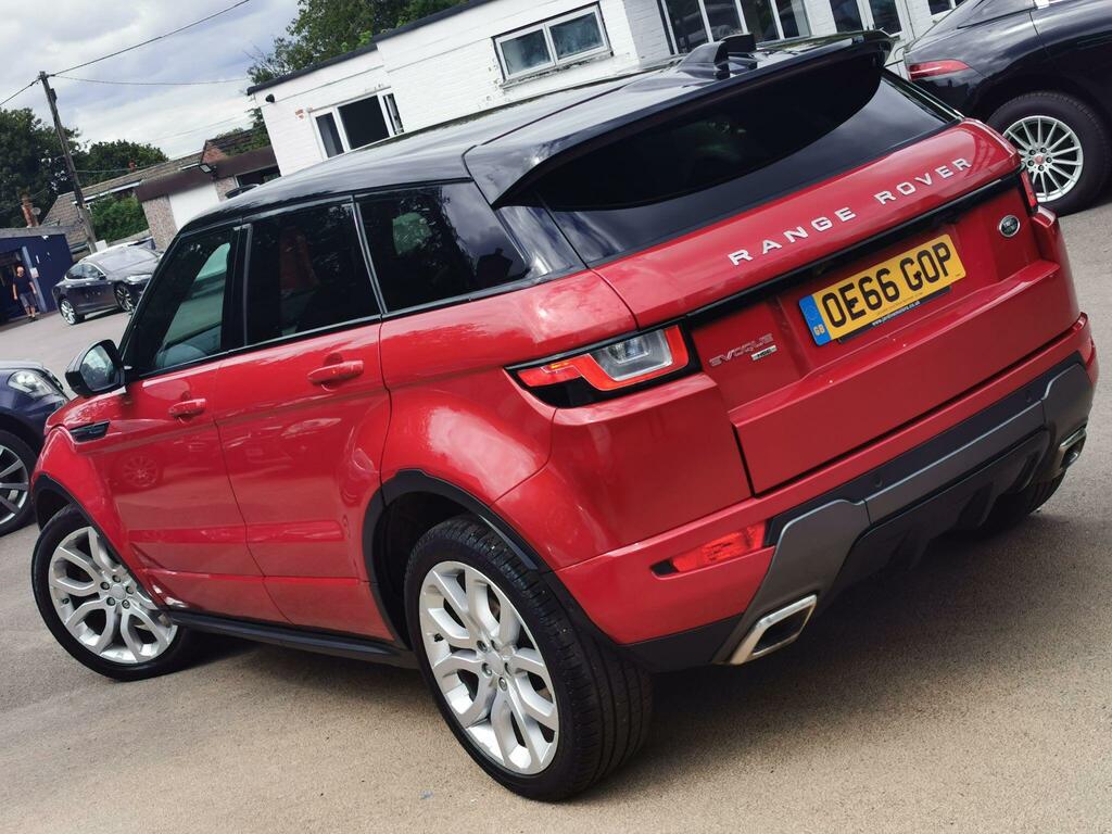 Land Rover Range Rover Evoque 2.0 Td4 Hse Dynamic Lux 4Wd Euro 6 Ss OE66GOP Red #5