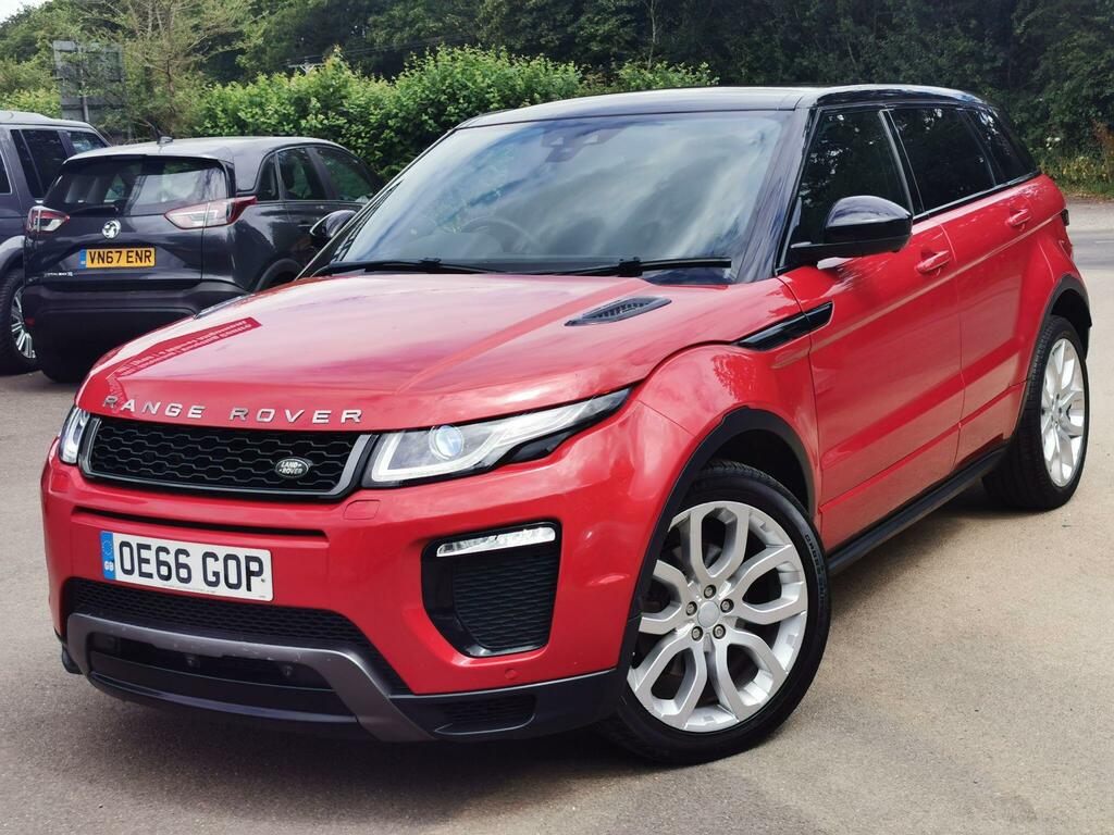 Land Rover Range Rover Evoque 2.0 Td4 Hse Dynamic Lux 4Wd Euro 6 Ss OE66GOP Red #3
