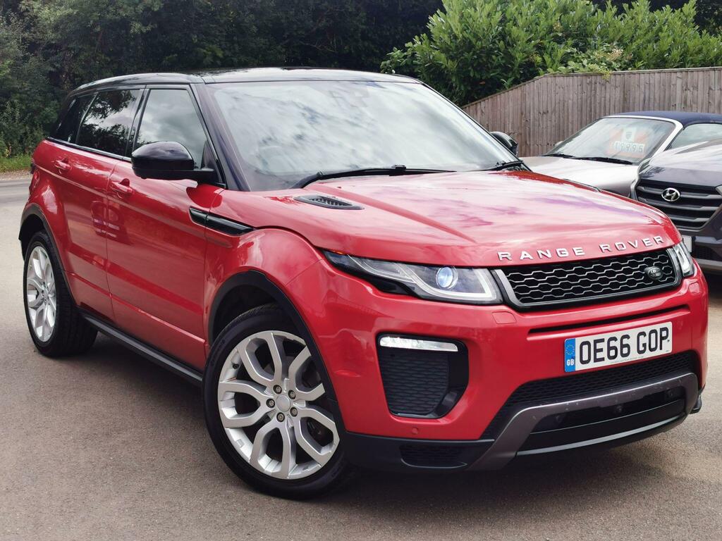 Land Rover Range Rover Evoque 2.0 Td4 Hse Dynamic Lux 4Wd Euro 6 Ss Red