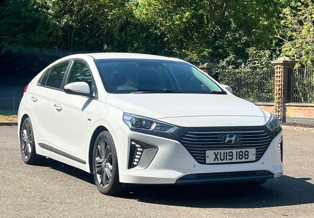 Hyundai Ioniq 1.6 H-gdi 8.9Kwh Premium Hatchback Plug White #9