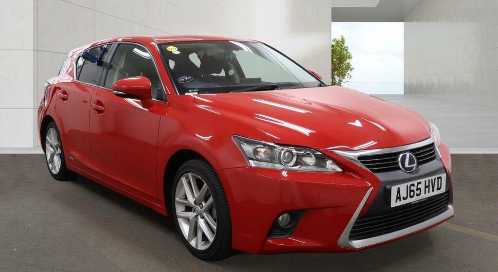 Lexus CT 1.8 200H Advance Cvt Euro 6 Ss Red