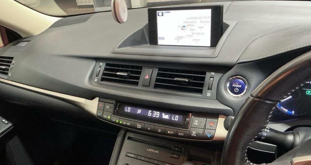 Lexus CT 1.8 200H Advance Cvt Euro 6 Ss Red #5