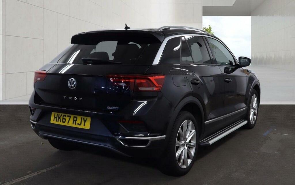 Volkswagen T-Roc 2.0 Tsi Sel Dsg 4Motion Euro 6 Ss Black #4